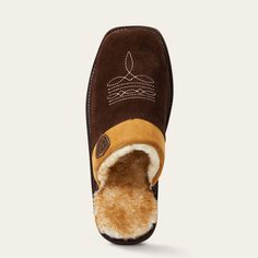 Silversmith Square Toe Slipper | Ariat Ariat Slippers, Ostrich Legs, Ostrich Boots, Toe Slippers, Snakeskin Boots, Roper Boots, Mens Ankle Boots, Suede Slippers, Mens Cowboy Boots