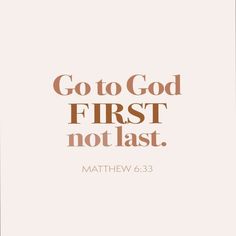 the words go to god first not last