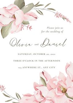 Wedding Invitation Pink Minimalist Elegant Floral Card Wedding Invitation Save the Date Digital#Elegant #DIYWeddingInv #UniqueInvitations #WeddingInspo
#WeddingIdeas Pink Flower Invitation Template, Wedding Invitations Peonies, Pink Flowers Invitation, Wedding Invitation Pink, Flower Invitation Card, Card Wedding Invitation, Save The Date Digital, Pink Minimalist