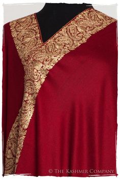 Luxury Formal Pashmina Shawl, Formal Elegant Pashmina Shawl, Luxury Pashmina Shawl For Formal Occasions, Formal Pashmina Shawl For Fall, Elegant Festive Pashmina Dupatta, Elegant Silk Shawl For Winter, Elegant Fall Pashmina Shawl, Elegant Red Pashmina Scarf, Fitted Elegant Shawl For Festive Occasions