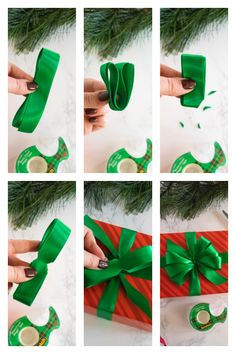 step by step instructions on how to make an ornament for a christmas tree