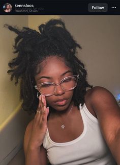 Makeup And Locs, Loc Girl Aesthetic, Flat Twist On Locs, Pretty Girls With Locs, Locks Hairstyles For Black Women, Fine Hair Locs, Loc Hair Styles For Black Women, 4c Locs 4c Hair, Black Locs Black Women