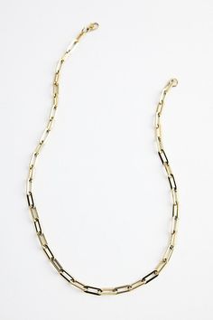 Linked chain necklace with a paperclip style. Simple silhouette necklace with a lobster clasp closure. Features Paperclip chain necklace Simple necklace Lobster clasp closure Content + Care Mixed metals Wipe clean Imported Size Dimensions: 18" l | Paperclip Chain Necklace in Gold, Men's at Urban Outfitters Everyday Chain Link Necklace With Lobster Clasp, Everyday Link Chain Necklace With Lobster Clasp, Classic Necklace With Paperclip Shape And Lobster Clasp, Modern Chain Necklace With Lobster Clasp For Everyday, Modern Everyday Chain Necklace With Lobster Clasp, Classic Paperclip Necklace With Lobster Clasp, Everyday Paperclip Necklace With Lobster Clasp, Everyday Link Chain Necklace With Paperclip Chain, Everyday Paperclip Chain Link Necklace