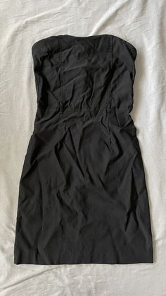 MIND CODE SWEETHEART STRAPLESS LITTLE BLACK DRESS - SMALL | eBay Black Strapless Dress With Sweetheart Neckline, Black Strapless Dress With Sweetheart Neckline And Fitted Bodice, Dressy Fitted Strapless Mini Dress, Black Strapless Dress With Lined Fitted Bodice, Black Strapless Dress With Fitted Lined Bodice, Fitted Strapless Dress With Lined Bodice And Mini Length, Fitted Black Tube Top With Sweetheart Neckline, Black Strapless Dress With Corset Back, Fitted Black Strapless Dress With Corset Back