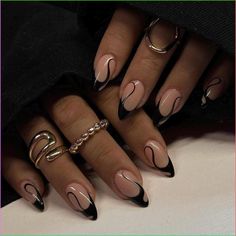 Looking for chic mint green acrylic nails or natural nails to rock this season? Check out this list of mint green nails, perfect for 2023! Black Nails Short Almond, Black Nails Short, Long Nail Ideas, Ideas For New Year, Nails French Tips, Nails Short Almond, Paznokcie Hello Kitty, Black Almond Nails, Simple Fall Nails