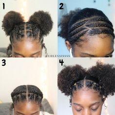 Cute trendy rubber band hairstyle ideas for long hairs #afrohairstyle Easy Natural Hair Styles For Black Women Simple Short Hairstyles, Rubber Band Hairstyle, Short Natural Curly Hair, Cute Natural Hairstyles, Shaving Your Head, Natural Hair Bun Styles, Protective Hairstyles For Natural Hair, Quick Natural Hair Styles