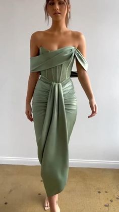 [PaidLink] 15 Best Evening Dresses For Weddings Guest Classy Tricks You'll Want To Use This Summer #eveningdressesforweddingsguestclassy Evening Dresses For Weddings Guest, Dresses For Weddings Guest, Green Dress Formal, Green Wedding Guest Dresses, Dinner Gowns, Dresses For Weddings, Sage Green Bridesmaid Dress, Mullet Hairstyle Women, White Mini Dress Outfit