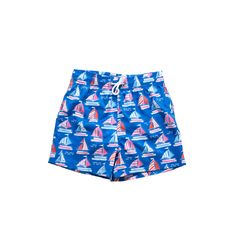 * Our SS24 Collection is estimated to ship the week of January 28th. Style: Our classic swim trunks were designed with his comfort in mind. This style features an elastic waistline and includes a contrast drawstring to ensure the perfect fit. Fabric: This style is made with premium SPF/UPF 50+ fabric that will protect 98% of the sun's harmful rays with 4-way stretch technology giving this fabric movement and flexibility. This fabric is soft, moveable and fast drying. A soft mesh liner is include