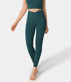 Discover Women’s Softlyzero™ Crossover Pocket Plain Leggings-UPF50+ at Halara, Crowd-Approved Affordable Choices Made For What Moves You. Plain Leggings, Everyday Leggings, Best Fan, Pocket Leggings, Amber Jewelry, Range Of Motion, Clothes Outfits, Yoga Leggings, Gift Cards