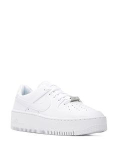 Shop Nike Air Force 1 Sage Low sneakers with Express Delivery - FARFETCH Air Force 1 Sage Low, Nike Air Force 1 Sage Low, Nike Shoes Women, Low Sneakers, Shoes Trainers, Nike Air Force 1, White Shop, White Nikes, Nike Air Force Sneaker