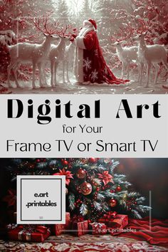 This set of festive acrylic paintings perfectly captures the joyful and serene spirit of the holiday season, making it an ideal addition to your home or gift-giving list.
Digital TV Art, 4K Artwork, High Resolution Art, Smart TV Art, Frame TV Art, Digital Downloads, Christmas Decor, Season Art, Home Decor, Visual Art for TV, Premium Christmas Art, Smart TV, Frame TV
#SeasonArt, #TVArt, #4KArt, #DigitalArt, #SmartTVArt, #FrameTV, #ArtForTV, #ScreenArt, #TVWallArt, #ChristmasWallpaper