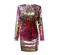 Style: Sexy Fit: Regular Fabric: Polyester Pattern: Color Block Element: Sequin Neckline: Crew Neck Sleeve Type: Regular Sleeve Length: Long Sleeve Product Type: Bodycon Dress Occasion: Party & Club Length: Short Main Composition: Polyester Party Dress Mini, Soul Train, Dress Occasion, Dress Women Elegant, Sequin Cocktail Dress, Long Sleeve Sequin, Mini Short, Short Mini Dress, Dress Mini