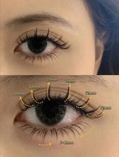 Douyin Eyelashes, Doll Eyes Makeup, Douyin Makeup Look, Asian Makeup Tutorials, Bentuk Alis