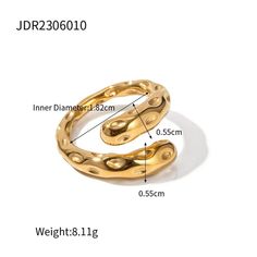 Contemporary Gold Ring Gold Stainless Steel Rings For Anniversary, Gold Stainless Steel Anniversary Ring, Anniversary Gold Stainless Steel Ring, Modern Gold Couple Rings Tarnish Resistant, Gold Metal Couple Rings For Promise, Gold Couple Rings As Gift, Modern Gold Couple Rings For Anniversary, Modern Gold Couple Rings For Promise, Gold-plated Couple Rings For Promise