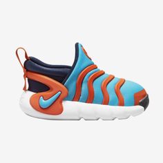 Brand New Nike Dynamo Go Toddler Sneakers In Toddler Size 6c. Purchased Them And My Son Grew Out Of The Size Before Getting To Wear Them. Colors Are Similar To Blippi! Nike Orange, Toddler Sneakers, Kids Nike, Toddler Sizes, New Nike, My Son, Blue Orange, Kids Shoes, Nike Shoes