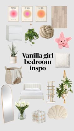 Vanilla Girl Bedroom, Room Wishlist, Routine Tips, Dekorasi Kamar Tidur, Vanilla Girl, Preppy Room