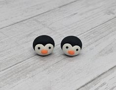 Add some fun to your jewelry collection with these cute earrings. Made with stainless steel posts and silicone backings, these earrings are safe for sensitive skin. Free shipping on all orders over $35 Browse the rest of my shop here: https://www.etsy.com/shop/laceycakesnc Cute Penguins, Cute Earrings, Jewelry Earrings Studs, Some Fun, Sensitive Skin, Etsy Earrings, Jewelry Collection, I Shop, Jewelry Earrings