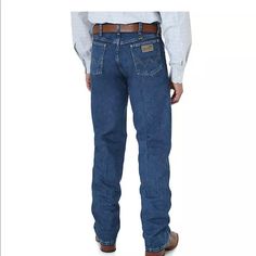 Brand New Wrangler Mens George Strait Cowboy Cut Original Wrangler Jeans, George Strait, Mens Jeans, Blue Black, Cowboy, Color Blue, Man Shop, Brand New, Boots