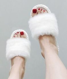 ad eBay - Be sure to use diluted powder or liquid detergent These wonderful fluffy slippers will be a great addition to the bride's outfit and will give a foot massage. These wonderful fluffy slippers will be a great addition to the bride's outfit and will give a foot massage. White Flat Platform Slippers, Elegant White Flat Heel Slippers, Elegant White Flat-heel Slippers, Elegant White Slippers With Round Toe, Elegant White Open Toe Slippers, Elegant White Slip-on Slippers, White Party Slippers For Spring, White Slip-on Heels For Wedding, White Open Toe Flip Flops For Party