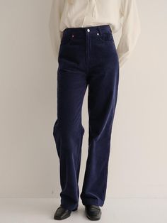 Composition : cotton 100Country of Origin : Republic of Korea Navy Straight Leg Cotton Jeans, Navy High Waist Cotton Pants, Indigo Full-length Cotton Pants, Full-length Indigo Cotton Pants, Navy Cotton Bottoms For Fall, Navy High-waisted Cotton Pants, Indigo Full Length Cotton Pants, Full Length Cotton Pants In Indigo, Full Length Indigo Cotton Pants