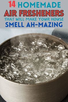 a pot filled with boiling water on top of a stove