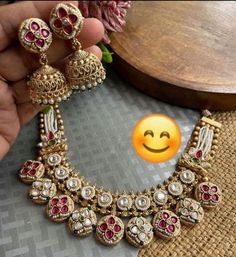 25%BULK ORDER DISCOUNT Coupon Code=SAVE25PERCENT 25% off when you buy 3 items https://www.etsy.com/shop/indianjewelrysets/?etsrc=sdt&coupon=SAVE25PERCENT Indian Bridal Traditional Designer Antique Gold plated Studded Diamond Necklace Earrings Tika Jewellery Set  SHIPPING l be dispatched within 1-3 business day after the payment is clear. Items will arrive in 18-20 business days. The arrival time depends on some factors and different areas: We only ship to the confirmed address provided by PayPal Temple Style Kundan Necklace For Marriage, Temple Jewelry Style Kundan Necklace For Marriage, Round Kundan Necklace For Marriage And Festivals, Kundan Necklace For Marriage And Festivals, Traditional Kundan Necklace For Marriage, Traditional Jewelry Sets For Marriage And Festivals, Traditional Chandbali Kundan Necklace For Marriage, Temple Jewelry Sets With Latkans And Round Shape, Wedding Kundan Chandbali Necklace With Motifs