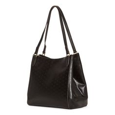 You'll love this Liz Claiborne Morgan tote bag to elevate your wardrobe. Crafted from pebbled faux leather with a snap closure, this shoulder bag has multiple interior pockets and a front zip pocket with gold-tone hardware accents. Carry it by the straps, or on your shoulders.Features: PocketClosure Type: Magnetic SnapPockets: 1 Front Zip Pocket, 1 Inside Zip Pocket, 3 Inside Slip PocketsMetal Color: Gold ToneMeasurements: 5 Depth/Inches, 11.25 Height/Inches, 12 Width/InchesHandle Drop Length: 1 Office Coated Canvas Crossbody Bag, Large Capacity Coated Canvas Shoulder Bag For Office, Large Capacity Coated Canvas Bag For Office, Office Shoulder Bag With Adjustable Strap In Coated Canvas, Elegant Coated Canvas Shoulder Bag With Double Handle, Elegant Double Handle Shoulder Bag In Coated Canvas, Elegant Double Handle Coated Canvas Shoulder Bag, Office Bag With Removable Pouch In Coated Canvas, Large Capacity Coated Canvas Shoulder Bag With Double Handle