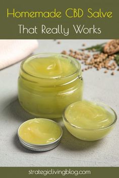 Homemade CBD Salve that Really Works | Strategic Living Cbd Salve Recipe, Homemade Salves And Balms, Homemade Antibiotics How To Make, Homemade Neosporin, Homemade Salve, Cannibis Recipes, Săpunuri Handmade