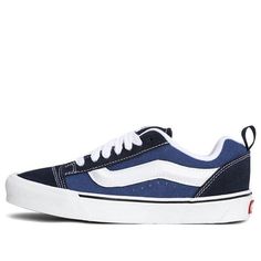 Navy Low-top Casual Skate Shoes, Casual Navy Low-top Skate Shoes, Navy Low-top Vans Skate Shoes, Navy Low-top Skate Shoes For Skateboarding, Navy Low-top Skate Shoes, Navy Lace-up Casual Skate Shoes, Navy Casual Lace-up Skate Shoes, Navy Vans Skate Shoes For Streetwear, Casual Navy Vans Skate Shoes