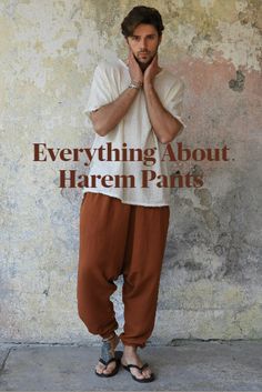 Harem pants, with their distinctive silhouette and rich history, continue to captivate the fashion world. These unique trousers, characterized by their roomy, billowing legs and cinched-in cuffs, have transcended time and cultural boundaries to become a symbol of comfort, style, and individuality. In this article, we'll delve into the intriguing journey of harem pants, exploring their history, versatility, and why they're a must-have in your wardrobe. Unique Trousers, Chunky Accessories, Fashion Evolution, Contemporary Wardrobe, Fashion Landscape, Evolution Of Fashion, Simple Tees, Comfortable Sneakers