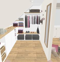 Creative Bedroom, Attic Remodel, Ukulele Chords, Attic Rooms, Living Room On A Budget, Bedroom Wardrobe, Loft Conversion