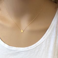 Metal: 14k Solid Yellow Gold (Stamped 14k) Length: 16"-18" Adjustable Size: 9 Mm. Est. Weight: .9 Grams Brand New With Box #26729 Shine Jewelry, Dainty Necklace, Solid Yellow, Gold Yellow, Womens Jewelry Necklace, Solid Gold, Jewelry Necklaces, Yellow Gold, Women Jewelry