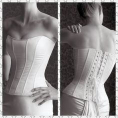 Corset Top Back View, Low Back Corset, Simple Corset, Diy Corset, Wedding Corset, Corset Sewing Pattern, Bridal Corset, Corset Outfit, Corset Pattern