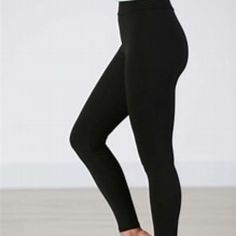 Wide Waist Smoothing Band Super Soft Peached Fabric Spandex For Perfect Fit Mid Rise P24 High Waist Black Leggings With Elastic Waistband, Black Elastic Workout Leggings, Black Elastic Workout Pants, Black Full-length Tights With Elastic Waistband, Basic Stretch Full-length Bottoms, Black Non-stretch Leggings With Elastic Waistband, Elastic Black Elastane Leggings, Black Elastic Leggings, Black Leggings With Elastic Waistband