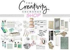 the creativity exchange shop is full of products and items for making it look like they are going