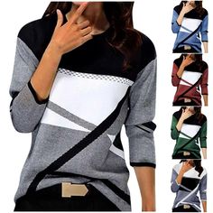 PRICES MAY VARY. ★thermal long sleeve shirts for women women shirts long sleeve for work long sleeve shirts for women work women shirts winter warm shirts for women winter winter shirts for women 2023 trendy winter tshirts shirts for women winter shirts for women 2023 winter shirts for women long sleeve cute winter shirts for women winter work shirts for women warm long sleeve shirts for women winter winter shirts for women sweatshirt for women sweatshirt for womens ★womens work clothes trending Hipster Tops, Spring Tees, Fall Blouse, Casual Shirt Women, Elegante Casual, Black And White Design, Look Casual, Dressy Casual, Outfit Casual