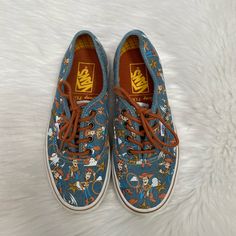 Vans Disney Pixar Toy Story Woody Shoes 6.5 -Excellent Condition! Vans Disney, Rare Vans, Toy Story Woody, Disney Vans, Vans Blue, Woody Toy Story, Pixar Toys, Women's Vans, Womens Vans