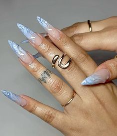 Acrylic Nails Stiletto, Modern Nails, Blush Nails, Weird Stuff, Beach Nails, Pretty Acrylic Nails, Nails Inspo, Makeup Artists, Stiletto Nails