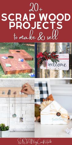 wood projects to make and sell with text overlay