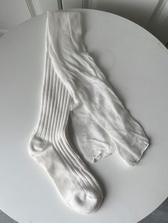 The price is for a pair of socks only, others are not included. Fitted White Knee-high Socks For Summer, White Fitted Knee-high Socks For Summer, White Knee-high Hosiery For Spring, Casual White Hosiery For Winter, White Casual Winter Hosiery, Casual White Winter Hosiery, White Cotton Socks For Fall, White Stretch Socks For Spring, Spring Cotton Stretch Hosiery