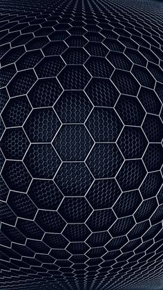 an abstract background with lines and hexagonal shapes in brown, black and gold