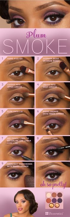 Artist Resume, Makeup Dark, Contour Makeup Tutorial, Kajal Eyeliner, Makeup For Black Skin, Trendy Makeup, Train Case, Dark Skin Makeup, Makeup For Beginners