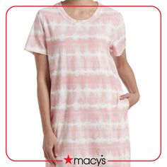 in stock Feminine Relaxed Fit T-shirt For Spring, Trendy Relaxed Fit Sleepwear For Spring, Pink Crew Neck Sleepwear For Summer, Casual Short Sleeve Sleepwear For Spring, Pink Short Sleeve Sleepwear For Spring, Spring Cotton T-shirt For Daywear, Summer Relaxed Fit T-shirt For Daywear, Pink Crew Neck Sleepwear, Relaxed Fit Short Sleeve Sleepwear For Spring