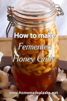 how to make fermented honey garlic