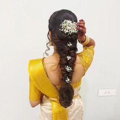 South Indian Hairstyle, Simple Bridal Hairstyle, Hair Style Vedio