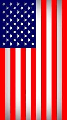 an american flag is shown in red, white and blue colors with stars on it