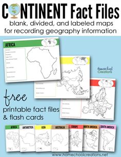 the printable africa continent fact files