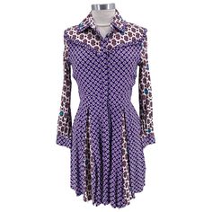 Maje Size 2, Nwt Purple, White, & Maroon Floral Dress, Blue Diamonds, Long Sleeves, Button Down Front 18" Armpit To Armpit, 16.5" Armpit To End Of Sleeve, 29" Waist, 19" Waist To Bottom Fitted Multicolor Dresses With Button Closure, Purple Fitted Collared Dress, Fitted Purple Collared Dress, Maroon Floral Dress, Floral Dress Blue, Maje Dress, Blue Diamonds, White Floral Dress, Blue Diamond