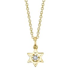 14K Gold Diamond Star Of David Pendant Necklace Natural 0.03 CT Model Number: SDL55025423WY Yellow Gold Charm Necklace With Star Of David Charm, Star-shaped Yellow Gold Birthstone Necklace, Yellow Gold Star Shaped Necklace With Birthstone, Yellow Gold Star Necklace With Birthstone, Elegant Birthstone Necklace With Star Of David, Dainty Yellow Gold Star Of David Necklace, Gold Diamond Necklace With Star Of David For Gift, 14k White Gold Star Of David Necklace, Gold Star Of David Necklace With Birthstone