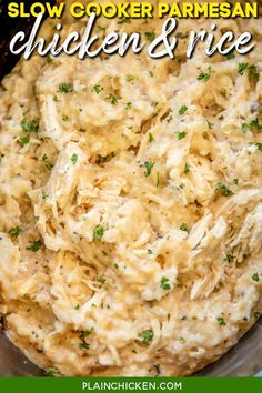 a bowl filled with chicken and rice on top of a table